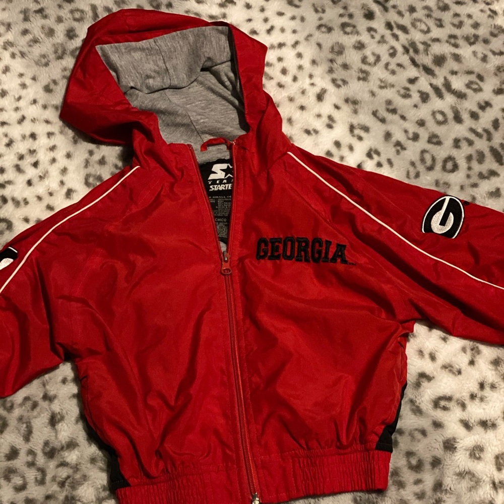 Youth size 4 Georgia bulldogs starter jacket